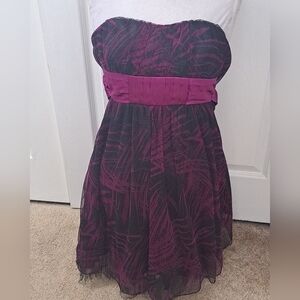 Heart Soul Purple Special Occasion Dress    Size M